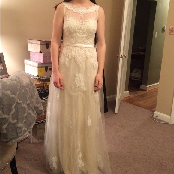 BHLDN Wedding Dress - Georgia Gown, Ivory - Picture 5 of 6